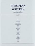 European Writers: Selected Authors cover