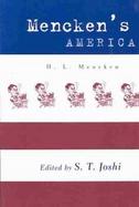 Mencken's America cover