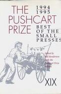 The Pushcart Prize XIX 1994 1995 Best of the Small Presses cover