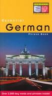 Essential German Phrase Book cover