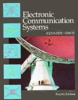 Electronic Communication Systems cover