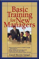 Basic Training for New Managers cover