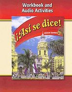 Asi Se Dice!, Volume 2: Workbook And Audio Activities (Glencoe Spanish) cover