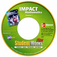 IMPACT Mathematics, Course 1, StudentWorks Plus CD-ROM cover