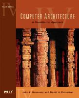 Computer Architecture- A Quantitative Approach cover