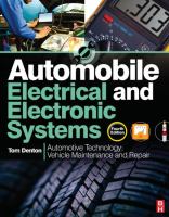 Automobile Electrical and Electronic Systems : Automotive Technology: Vehicle Maintenance and Repair cover