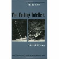 The Feeling Intellect Selected Writings cover