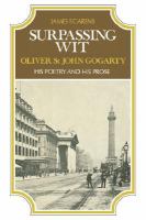 Surpassing Wit: Oliver St. John Gogarty, His Poetry and His Prose cover