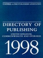 Cassell Directory of Publishing 1998: UK, Commonwealth and Overseas cover