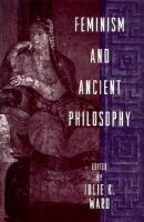 Feminism and Ancient Philosophy cover