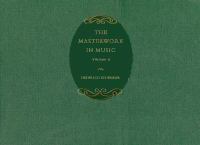 Masterwork in Music (1926) cover