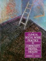 Clinical Social Work Practice in Community Mental Health cover