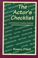 The Actor's Checklist cover