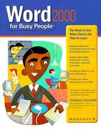WORD 2000 FOR BUSY PEOPLE cover