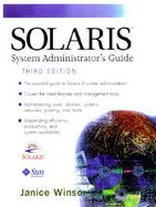 Solaris System Administrator's Guide cover