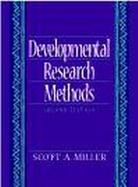 Developmental Research Methods cover