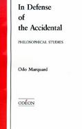 In Defense of the Accidental Philosophical Studies cover