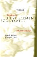 Readings in Development Microeconomics Micro-Theory (volume1) cover