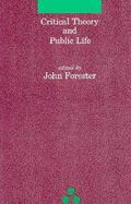 Critical Theory and Public Life cover