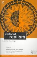 Critical Realism: Essential Readings cover
