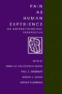 Pain As Human Experience An Anthropological Perspective cover