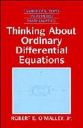 Thinking About Ordinary Differential Equations cover