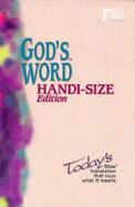 God's Word Handi-Size Edition Blue Bonded Leather cover