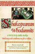 Shakespearean Whodunnits cover