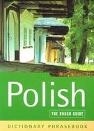 The Rough Guide Dictionary Phrasebook Polish cover