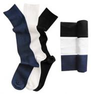 Knee High Support Socks, X-Large, Black cover
