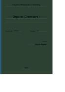 CHEM 221: Organic Chemistry I   Coursepack cover