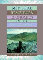 Mineral Resources, Economics, and the Environment cover