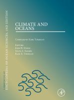 Climate & Oceans A Derivative of the Encyclopedia of Ocean Sciences cover