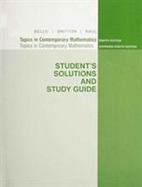 Student Solutions Manual for Bello/Brittons Topics in Contemporary Mathematics, 8th cover