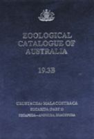 Zoological Catalogue of Australia cover