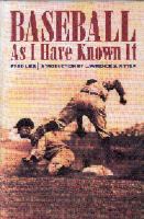 Baseball As I Have Known It cover