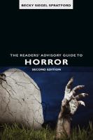 The Readers' Advisory Guide to Horror cover