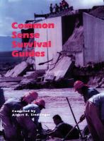 Common Sense Survival Guide cover