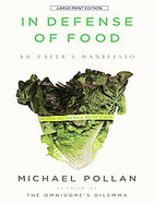 In Defense of Food An Eater's Manifesto cover