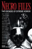 Necro Files : Two Decades of Extreme Horror cover