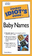 The Pocket Idiot's Guide to Baby Names cover
