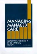 Managing Managed Care cover