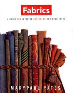 Fabrics A Guide for Interior Designers and Architects cover