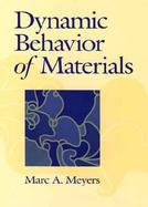 Dynamic Behavior of Materials cover