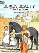 Black Beauty Coloring Book cover