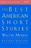 The Best American Short Stories 2003 cover
