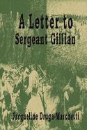 A Letter to Sergeant Gillian cover