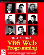 Professional Vb6 Web Programming cover