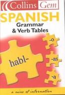 Spanish Grammar and Verb Tables (Collins Gem) cover