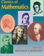 Classics of Mathematics cover